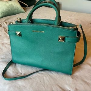 Michael Kors Green Purse
